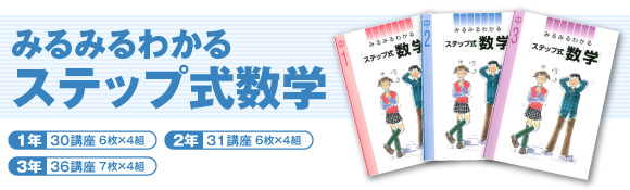 みるみるわかる ステップ式数学