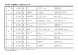 2026年展示会一覧PDF ページ1